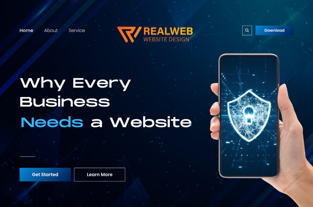 Why every business needs a website,web design,website design, Professional Website Design Services in Sydney, Realweb Website Design,