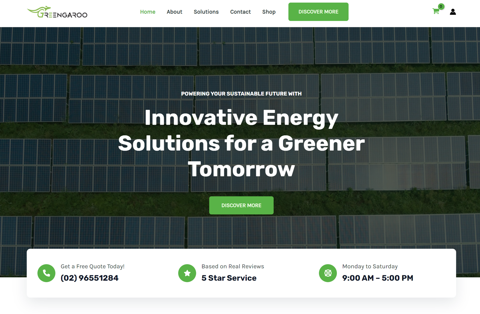 greengaroo, gnw power, realweb, web design, website design
