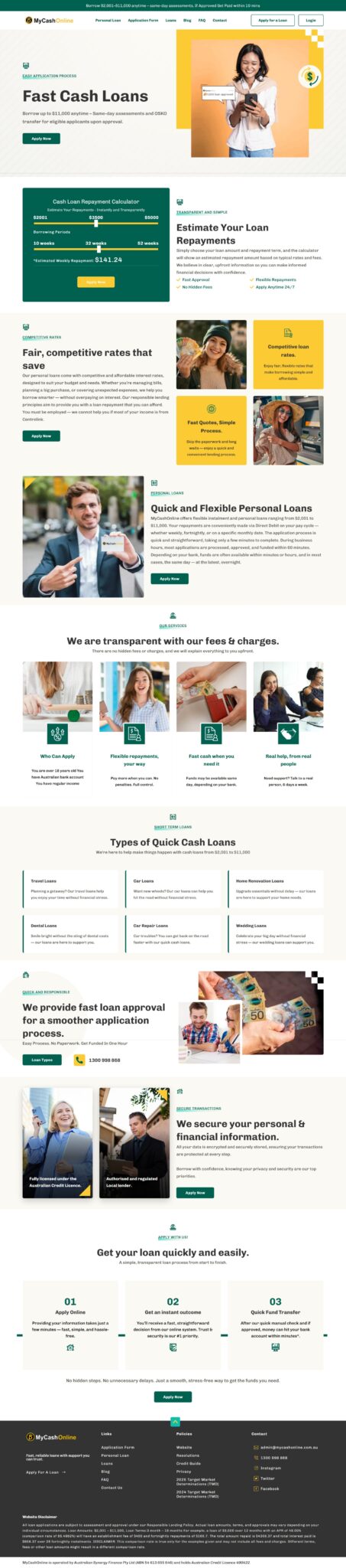 www.mycashonline.com.au